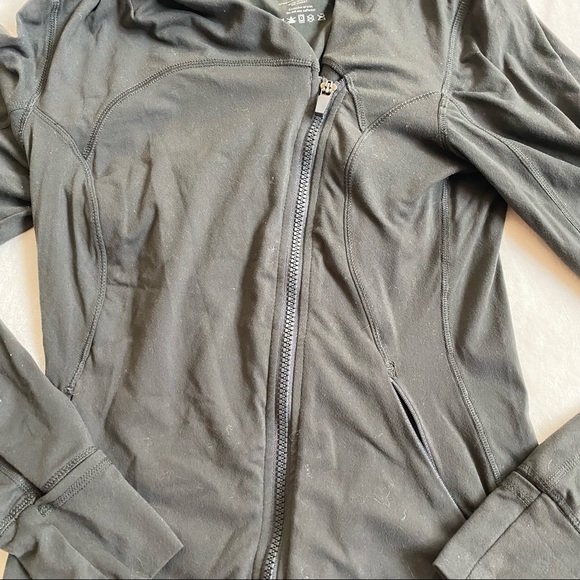 Olive green workout jacket - Picture 3 of 3